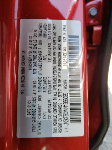 Photo 10 from auction – 2021 MAZDA CX-5 TOURI with VIN JM3KFBCMXM1365035