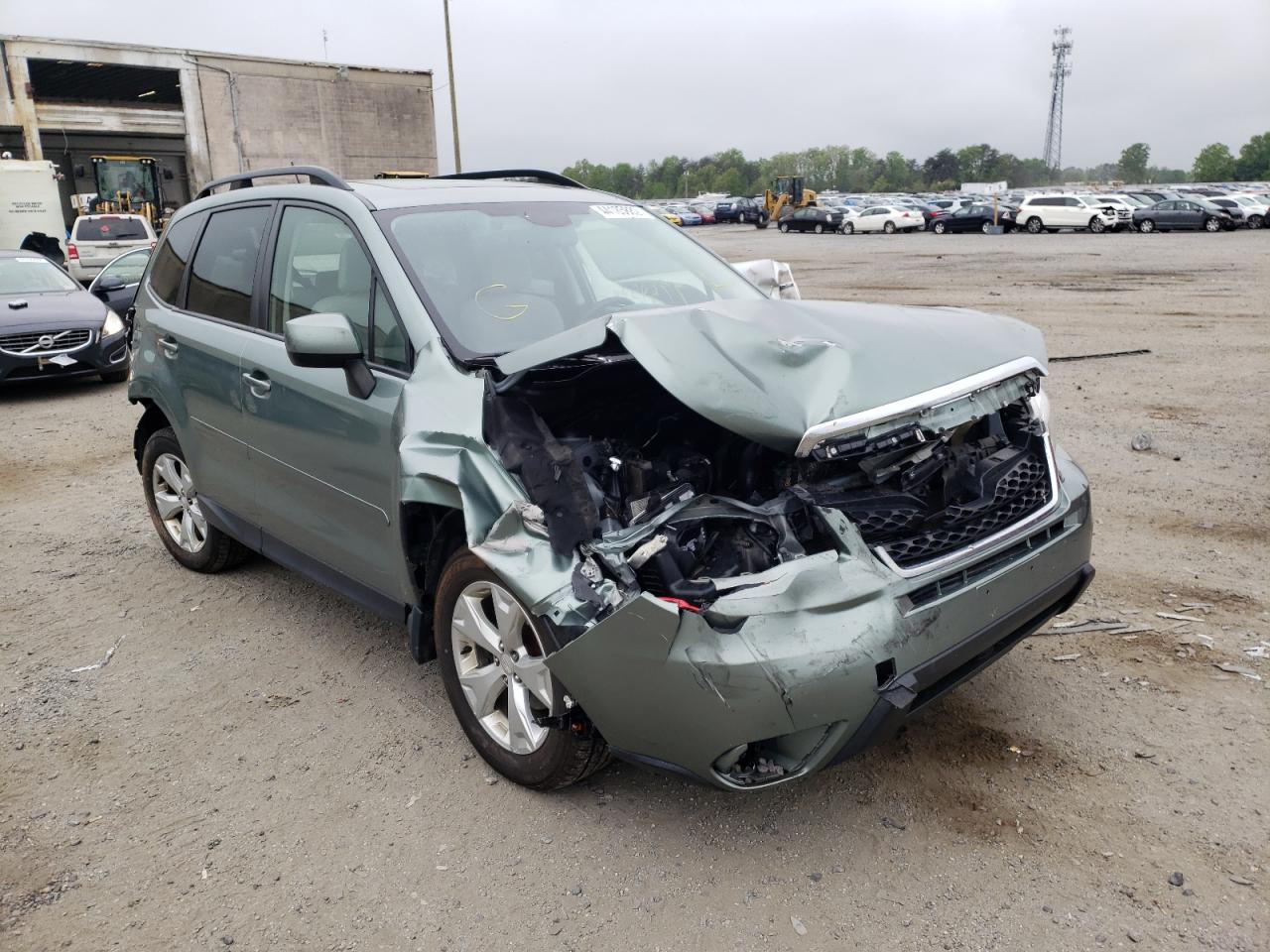 SUBARU FORESTER 2 2015 with VIN JF2SJAGCXFH803339 - Photo from auction