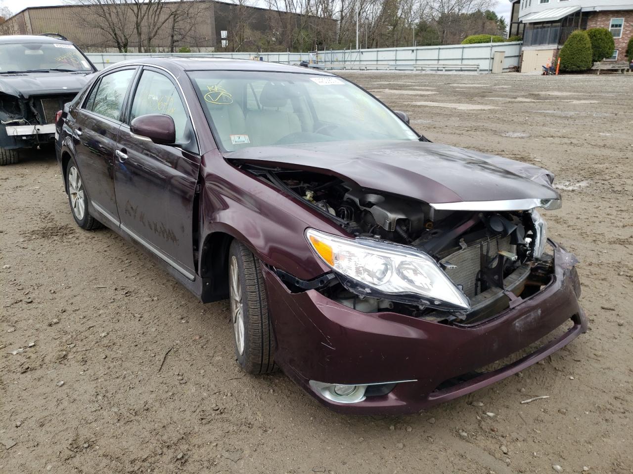 TOYOTA AVALON BAS 2011 with VIN 4T1BK3DB2BU407941 - Photo from auction