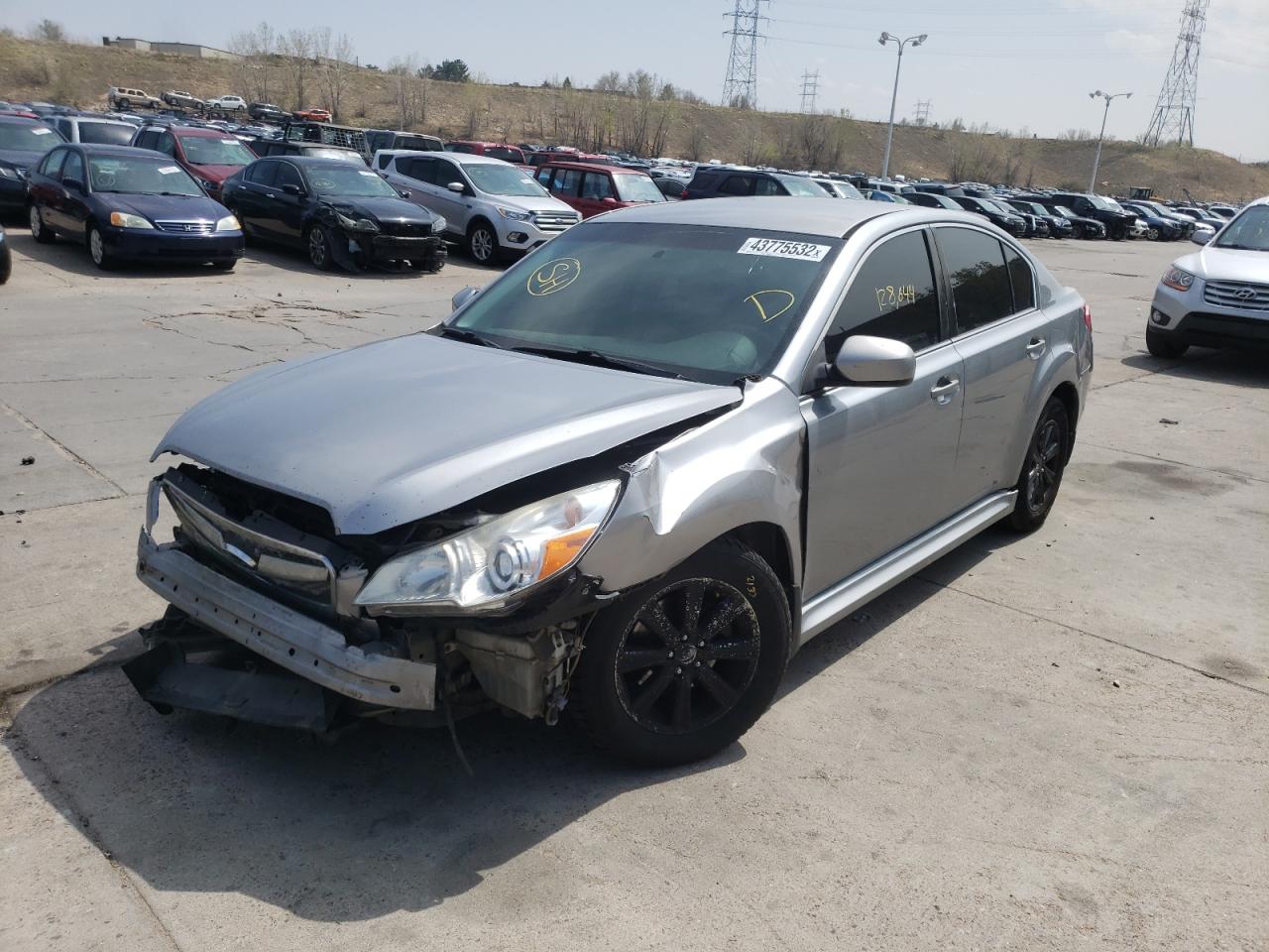 Photo 2 from auction – 2011 SUBARU LEGACY 2.5 with VIN 4S3BMAC68B1258444