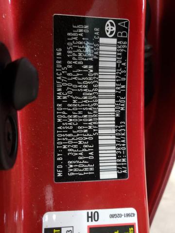 Photo 10 from auction – 2016 TOYOTA COROLLA L with VIN 5YFBURHE9GP366329