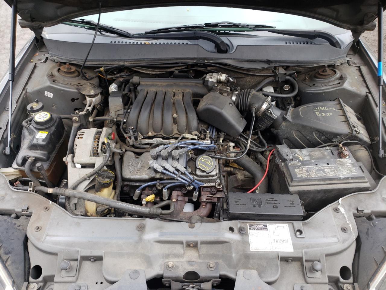 Photo 7 from auction – 2002 FORD TAURUS SES with VIN 1FAFP55242A247702