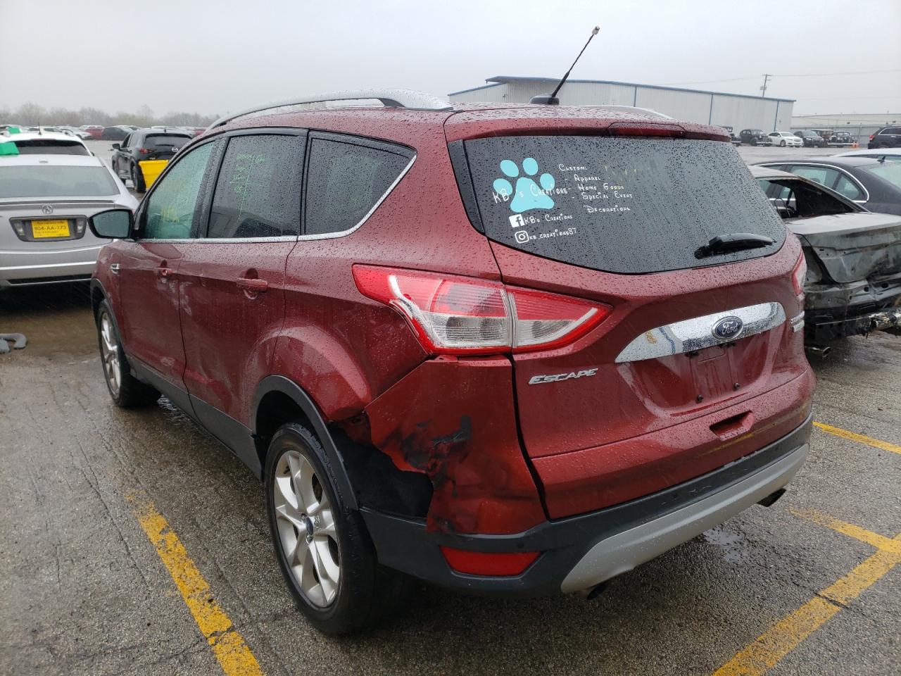 Photo 3 from auction – 2014 FORD ESCAPE TIT with VIN 1FMCU0JX1EUA85245