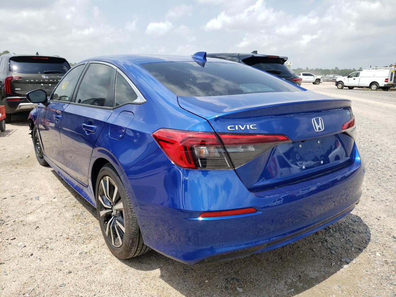 Photo 3 from auction – 2022 HONDA CIVIC EX with VIN 2HGFE1F74NH306161
