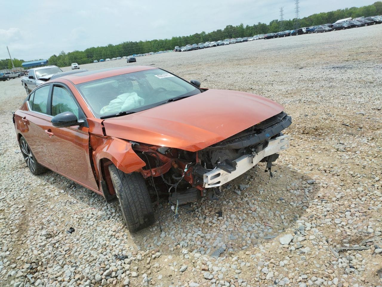 NISSAN ALTIMA SR 2020 with VIN 1N4BL4CV3LC255149 - Photo from auction