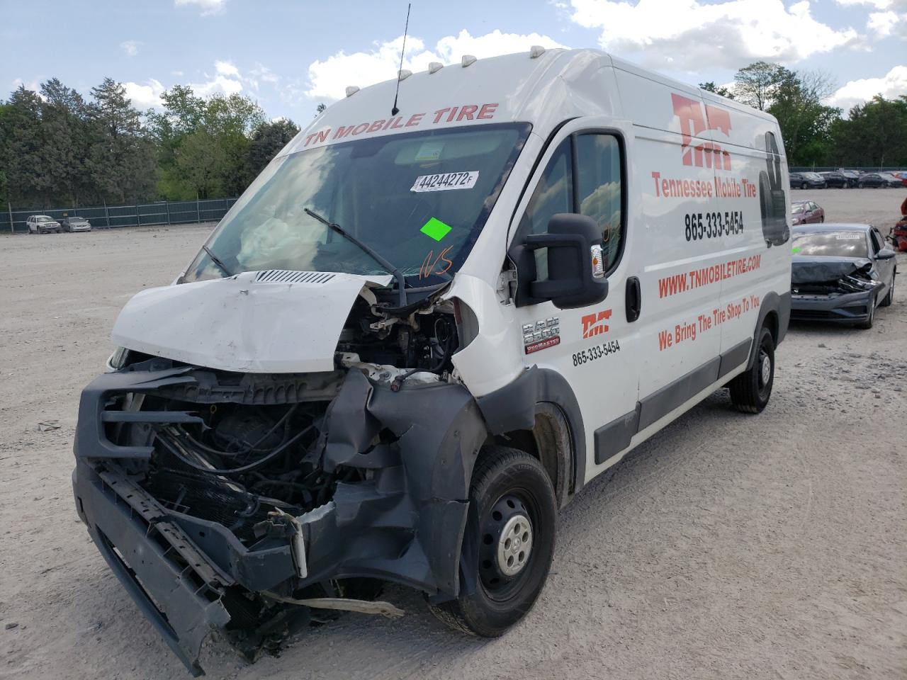 Photo 2 from auction – 2014 DODGE RAM VAN with VIN 3C6TRVDG7EE102733