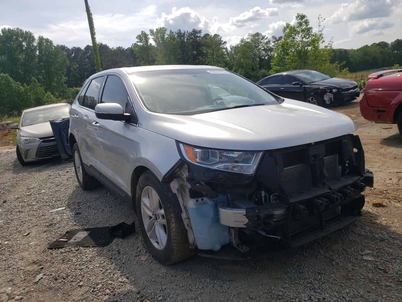 FORD EDGE SEL 2016 with VIN 2FMPK3J88GBC64974 - Photo from auction