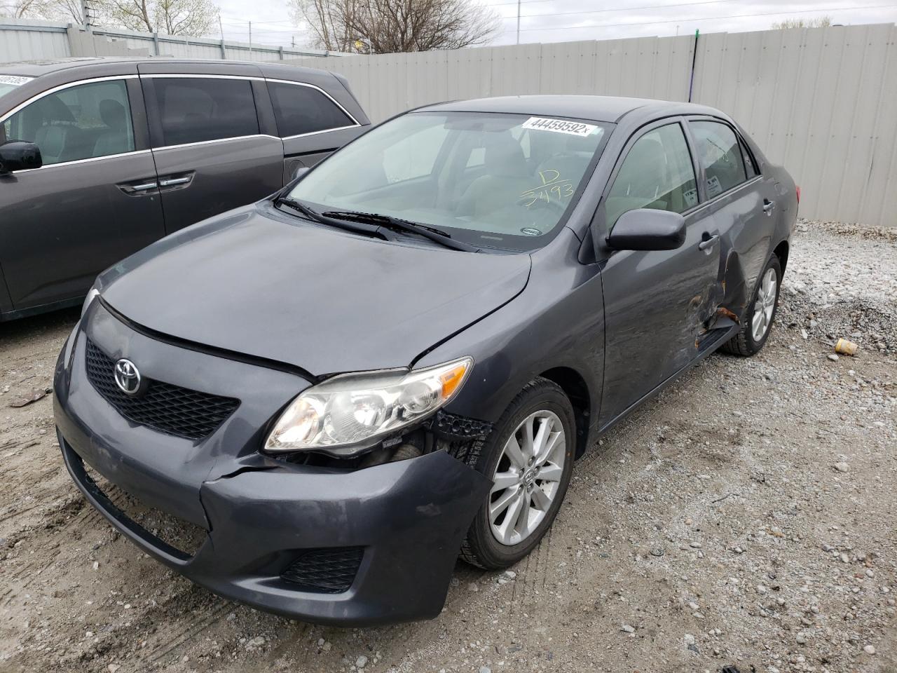 Photo 2 from auction – 2009 TOYOTA COROLLA BA with VIN JTDBL40E399023493