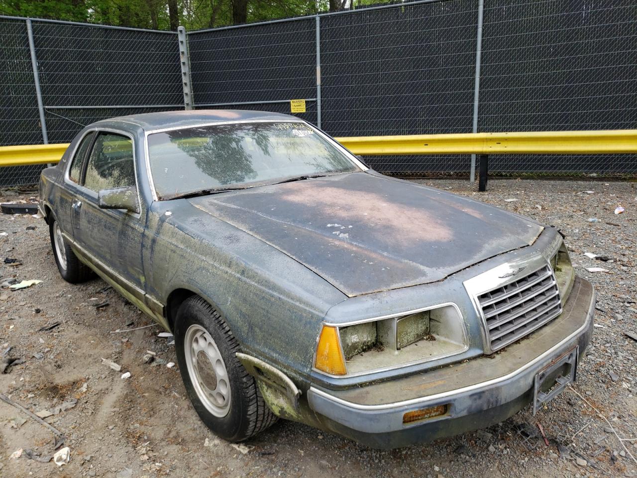 Photo 9 from auction – 1985 FORD THUNDERBIR with VIN 1FABP463XFH199202