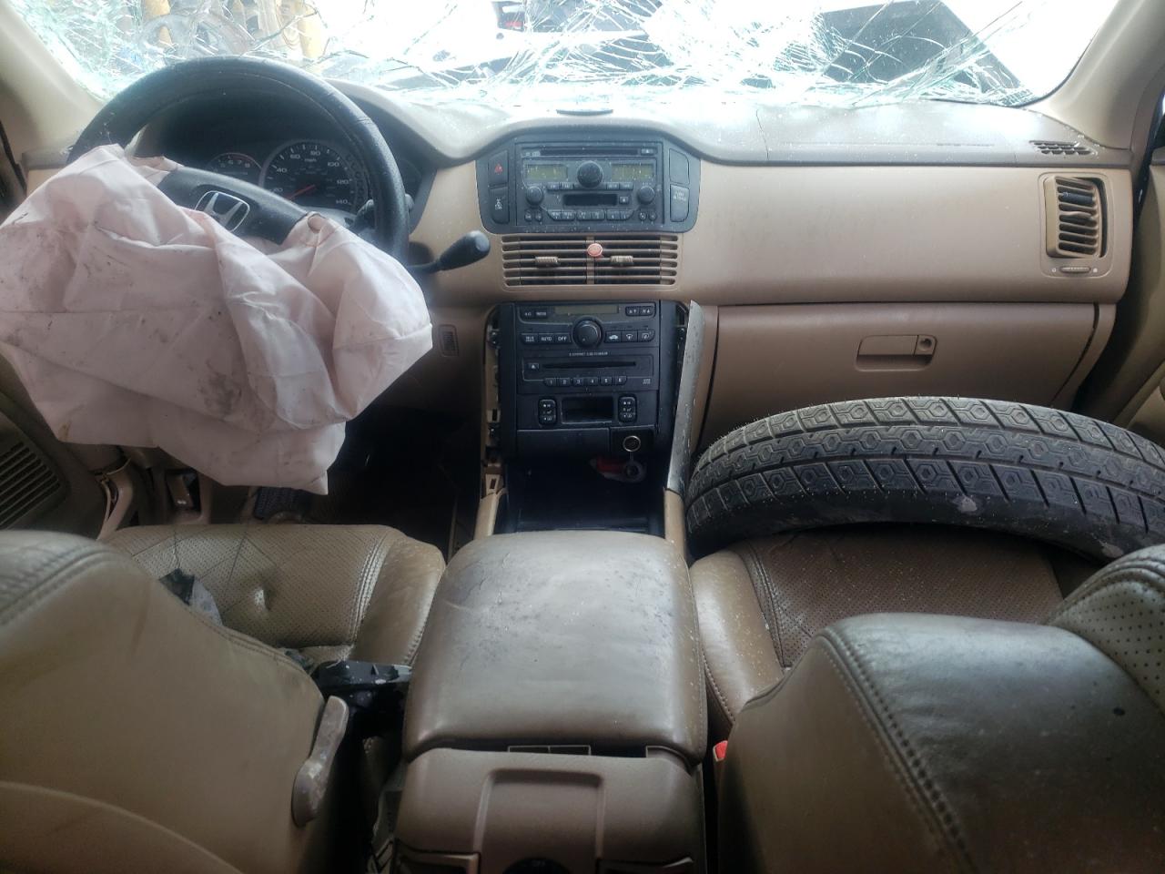 Фото 9 с аукциона – 2005 HONDA PILOT EXL с VIN 5FNYF18565B043077