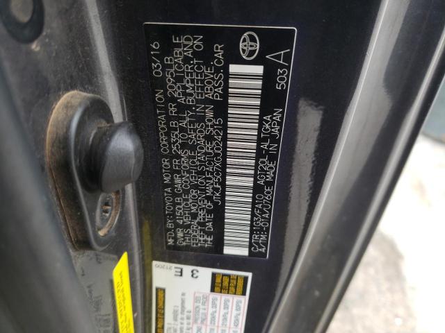 Photo 10 from auction – 2016 TOYOTA SCION TC with VIN JTKJF5C7XGJ024215