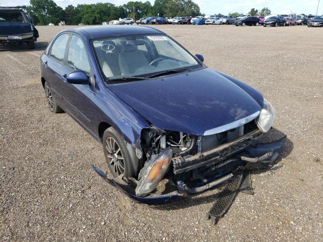 KIA SPECTRA EX 2009 with VIN KNAFE221495637984 - Photo from auction