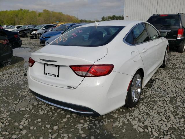 Photo 4 from auction – 2016 CHRYSLER 200 LIMITE with VIN 1C3CCCABXGN124817