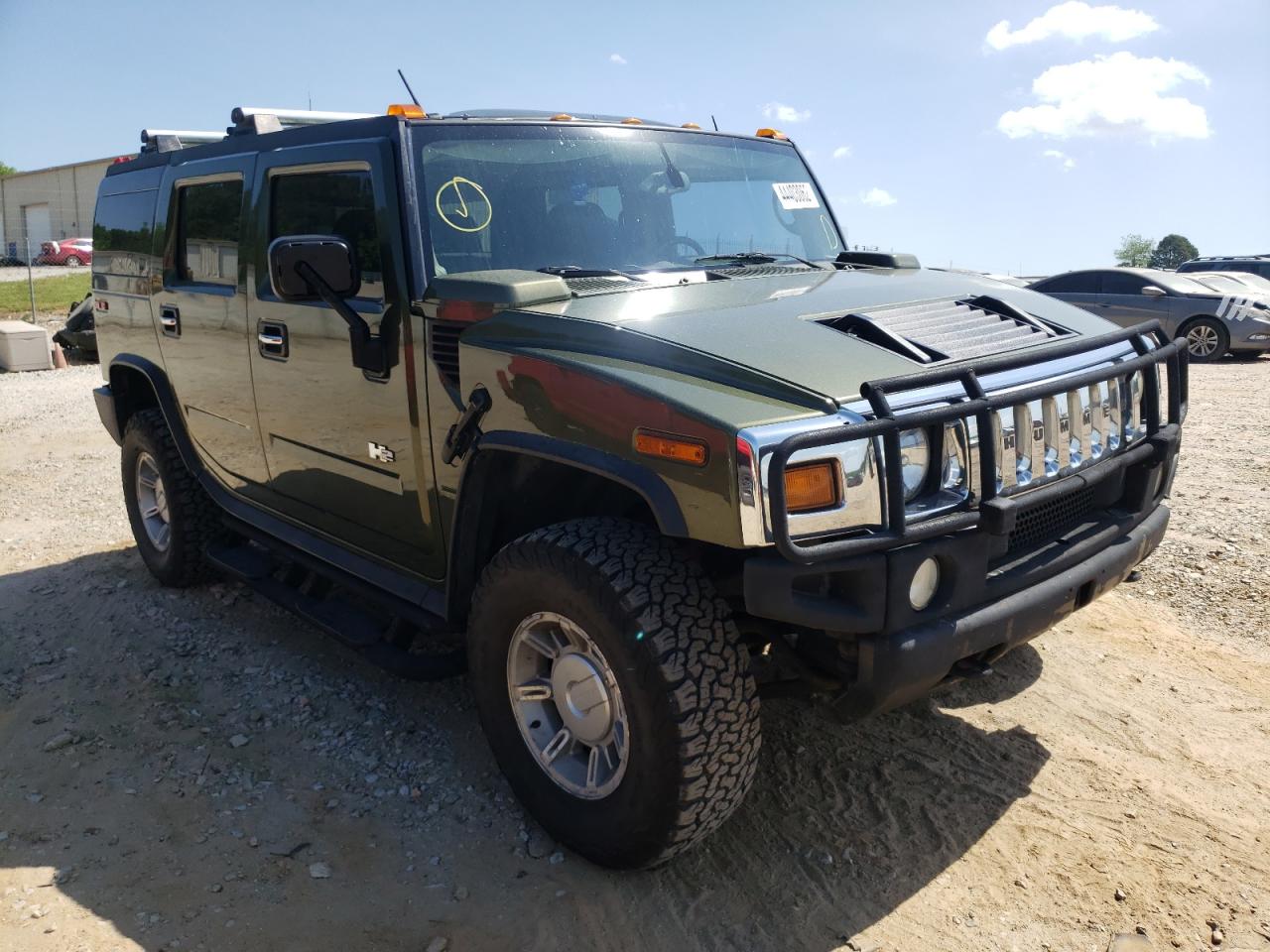HUMMER H2 2003 with VIN 5GRGN23U73H111806 - Photo from auction