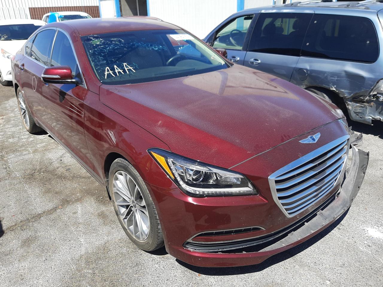 Photo 1 from auction – 2016 HYUNDAI GENESIS 3. with VIN KMHGN4JE2GU122021