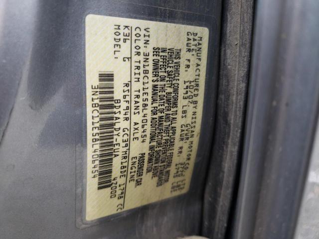 Photo 10 from auction – 2009 NISSAN VERSA S with VIN 3N1BC11E58L406454