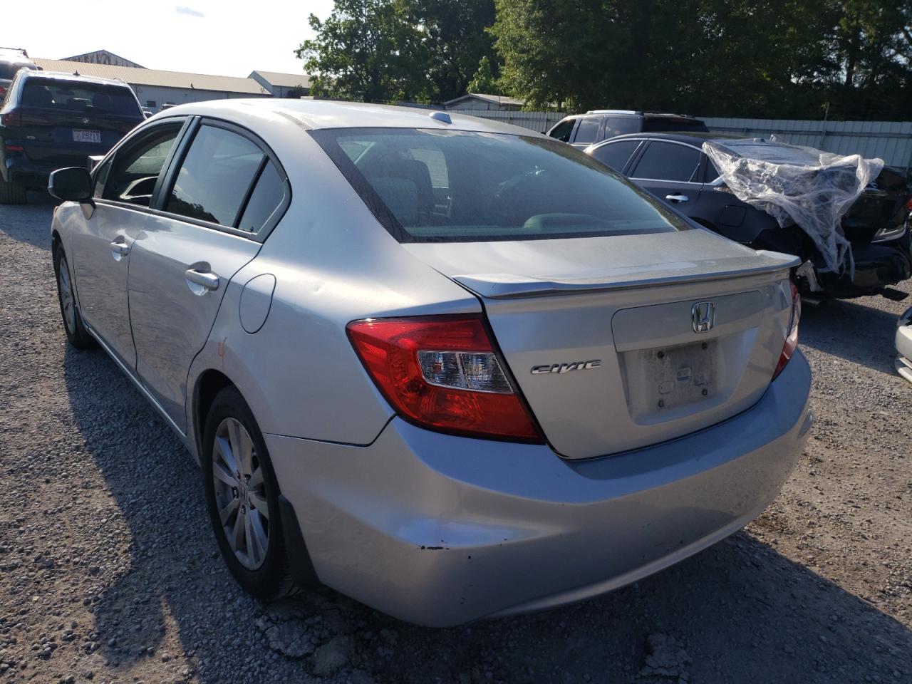 Photo 3 from auction – 2012 HONDA CIVIC EX with VIN 2HGFB2F81CH520917