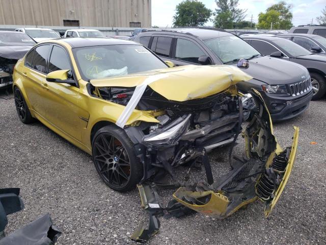BMW M3 2018 with VIN WBS8M9C58J5K98717 - Photo from auction