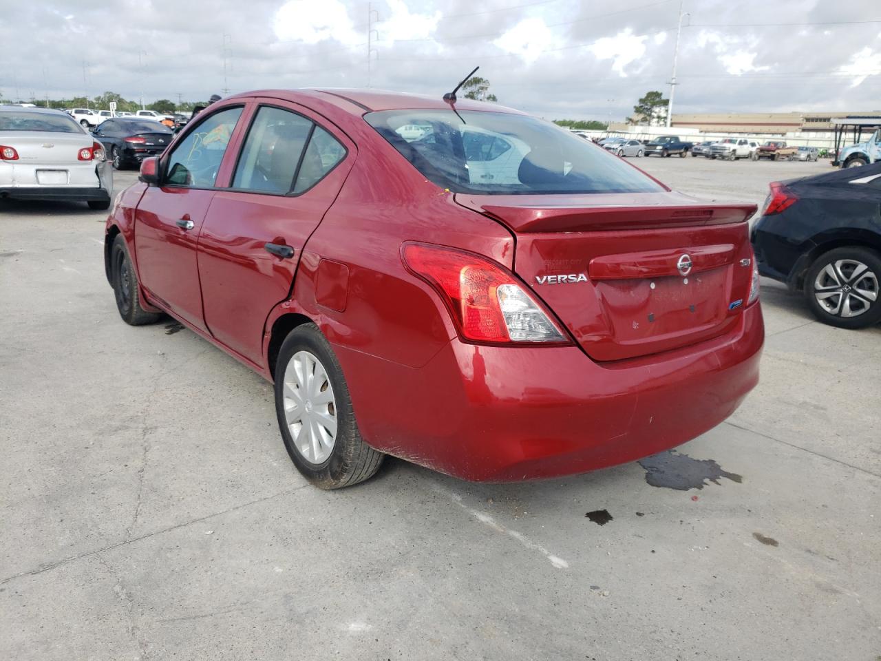 Photo 3 from auction – 2014 NISSAN VERSA S with VIN 3N1CN7AP7EL867105