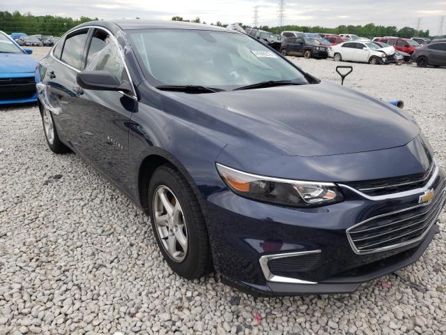 CHEVROLET MALIBU LS 2018 with VIN 1G1ZB5ST0JF185051 - Photo from auction