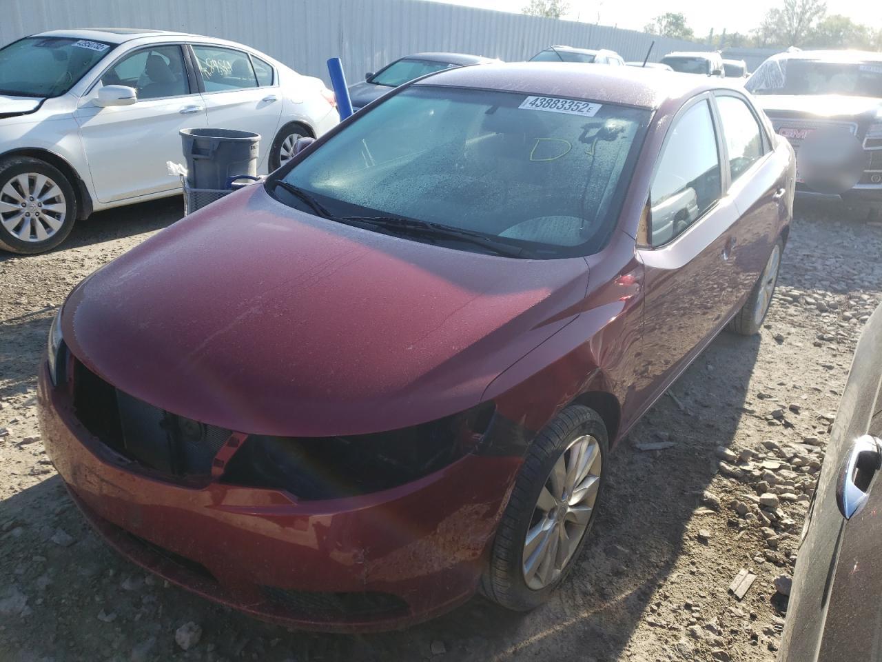 Photo 2 from auction – 2010 KIA FORTE SX with VIN KNAFW4A3XA5162065