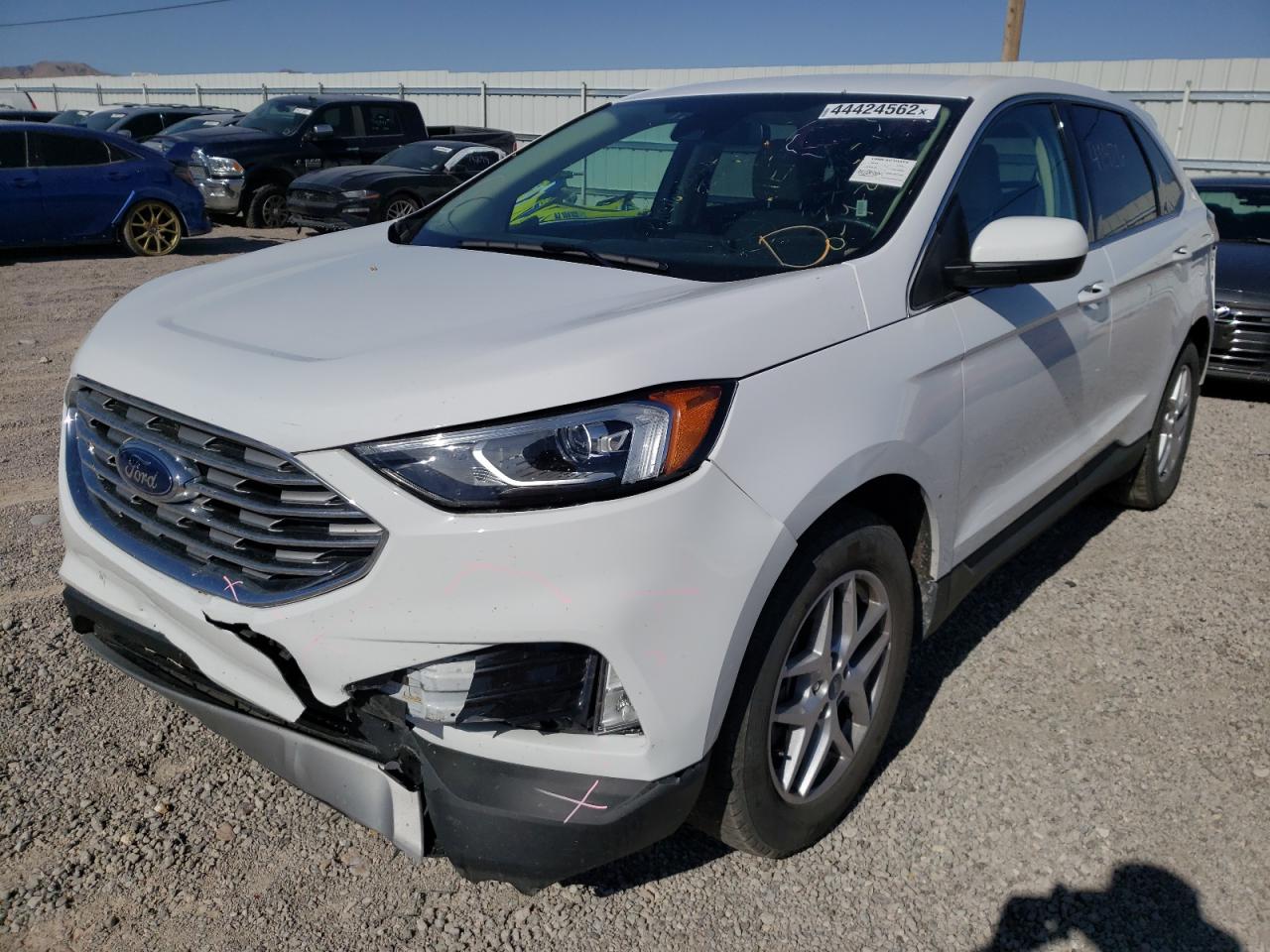 Photo 2 from auction – 2021 FORD EDGE SEL with VIN 2FMPK3J97MBA07597