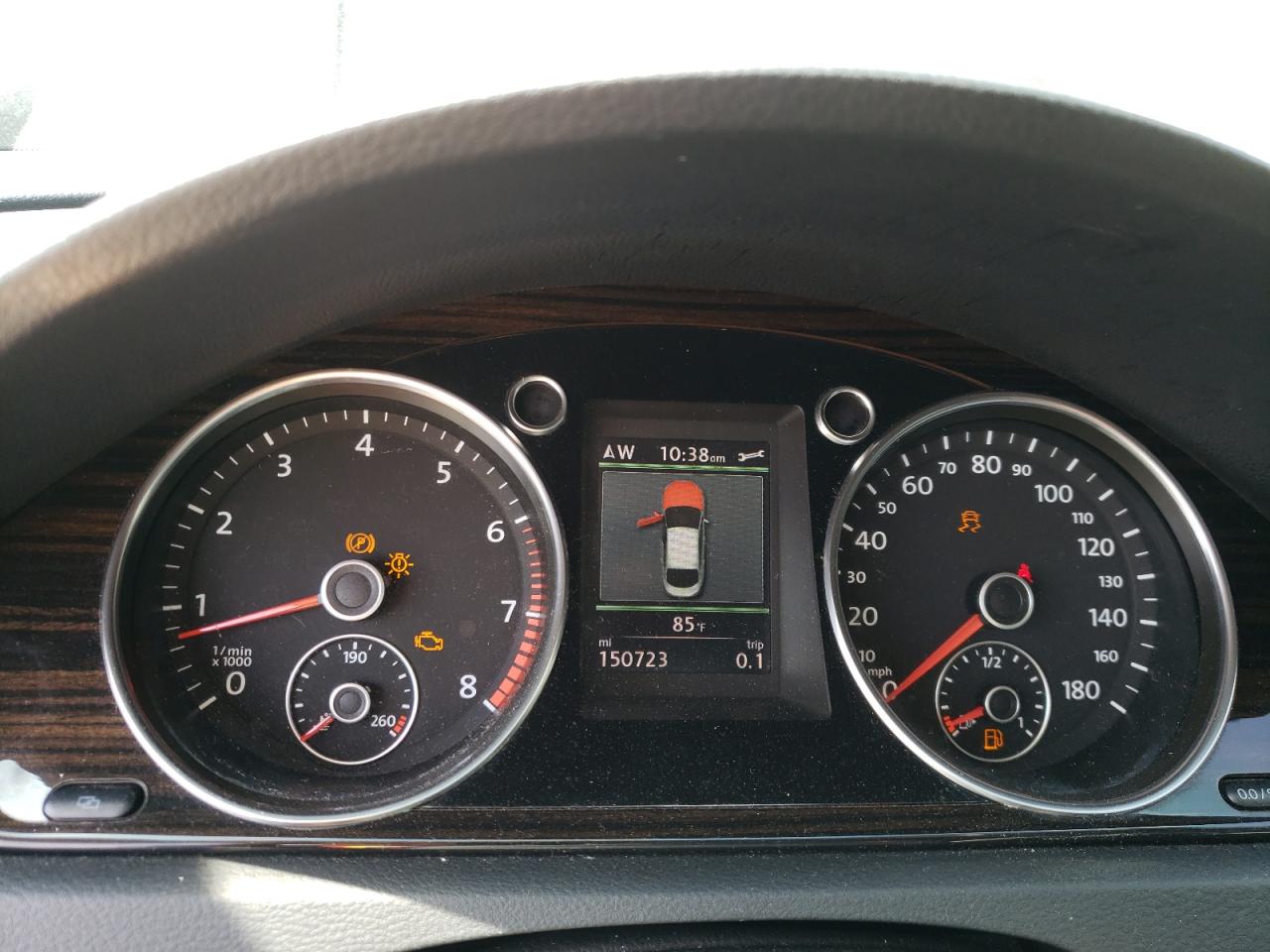 Photo 13 from auction – 2013 VOLKSWAGEN CC VR6 4MO with VIN WVWGU7AN0DE505938