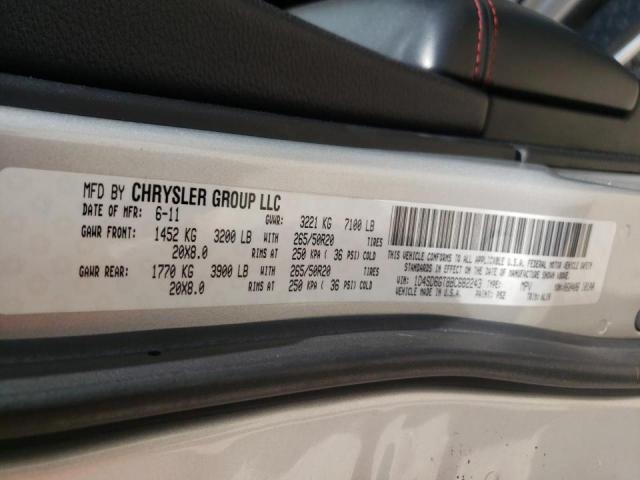 Photo 10 from auction – 2011 DODGE DURANGO R/ with VIN 1D4SD6GT8BC682243