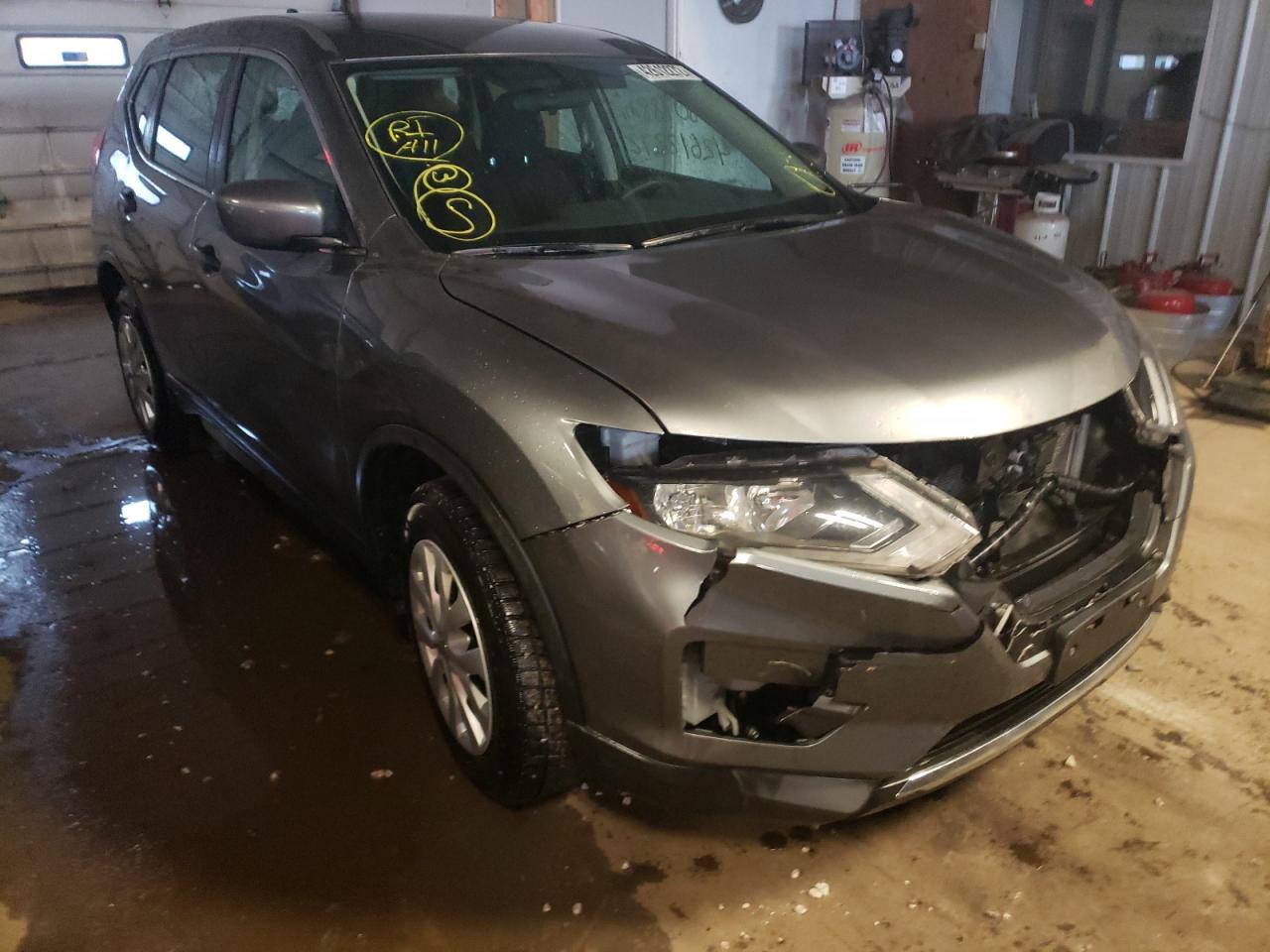 NISSAN ROGUE S 2018 with VIN 5N1AT2MV3JC727884 - Photo from auction