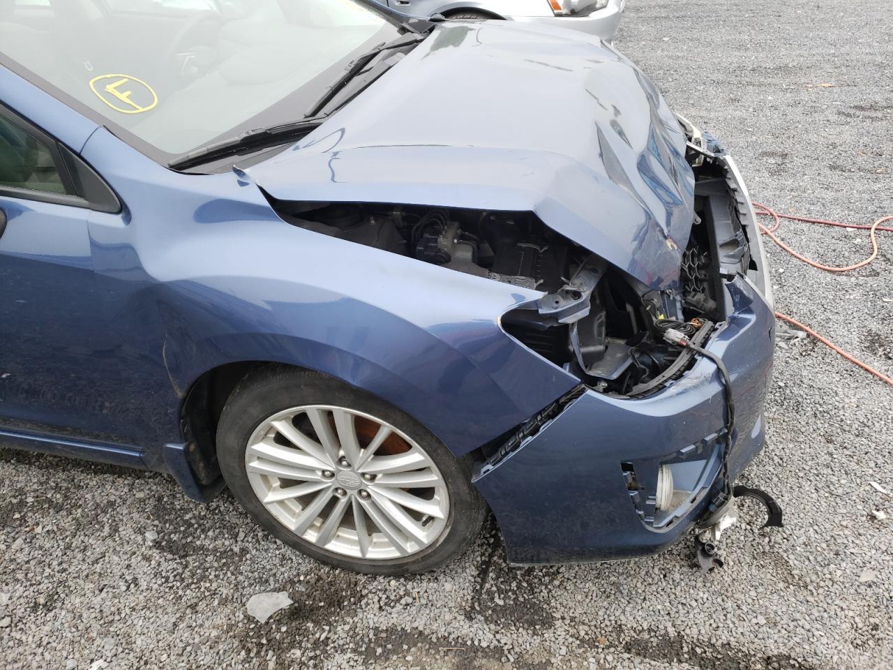 Photo 9 from auction – 2012 SUBARU IMPREZA LI with VIN JF1GJAG68CH027888