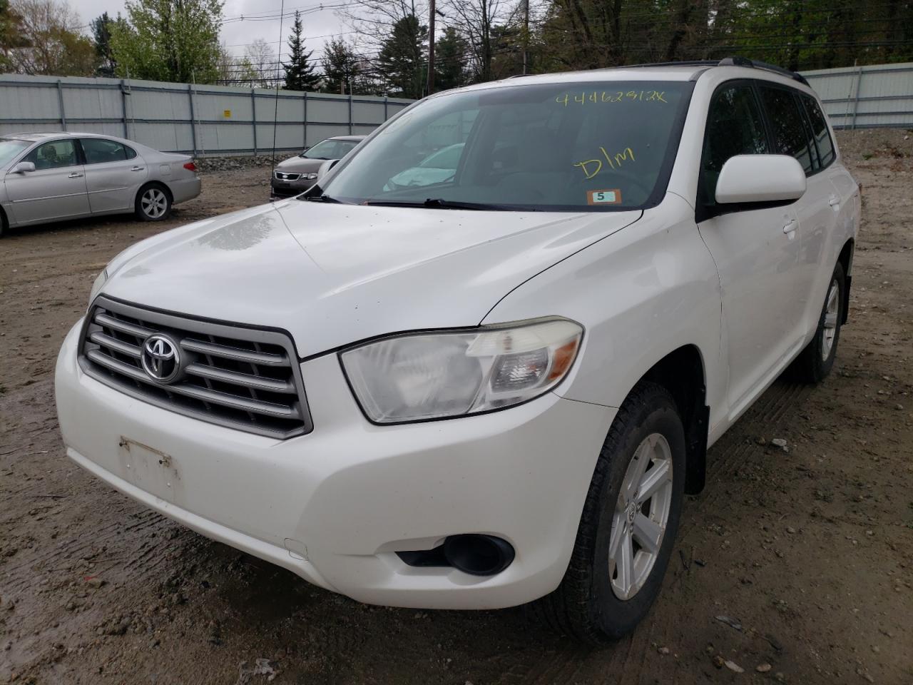Photo 2 from auction – 2010 TOYOTA HIGHLANDER with VIN 5TDBK3EH3AS016694
