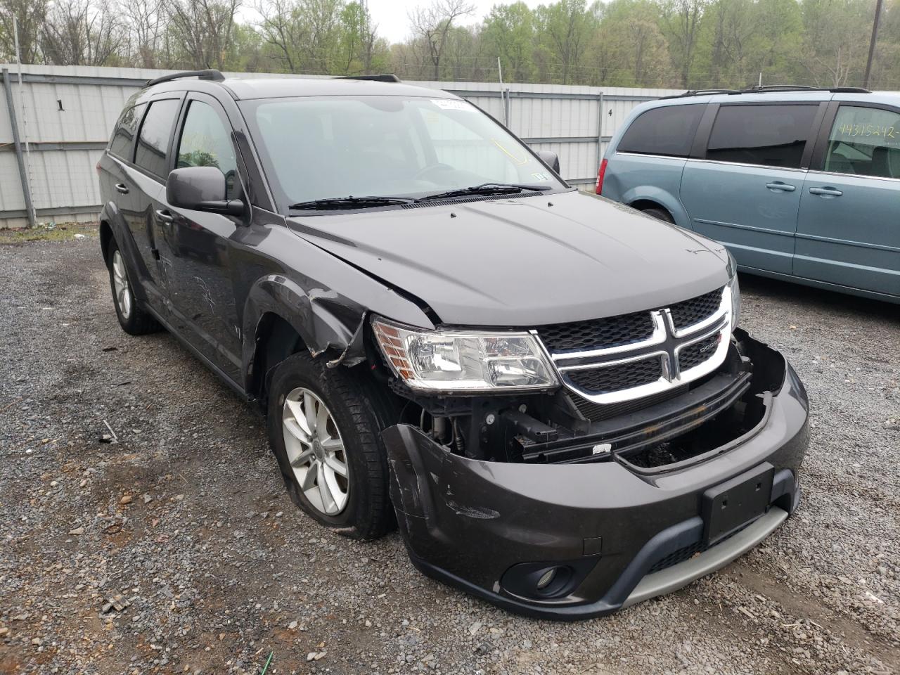DODGE JOURNEY SX 2014 with VIN 3C4PDCBB1ET173751 - Photo from auction