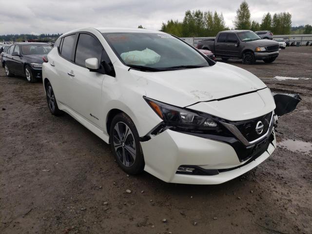 NISSAN LEAF S 2019 with VIN 1N4AZ1CP2KC314300 - Photo from auction