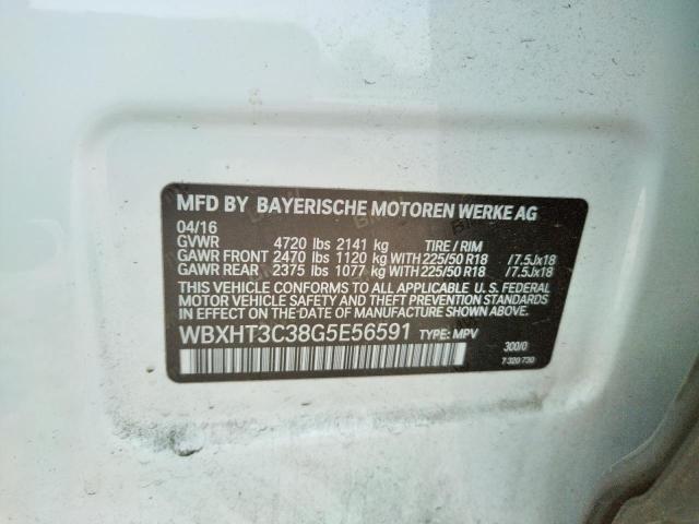 Photo 10 from auction – 2016 BMW X1 XDRIVE2 with VIN WBXHT3C38G5E56591