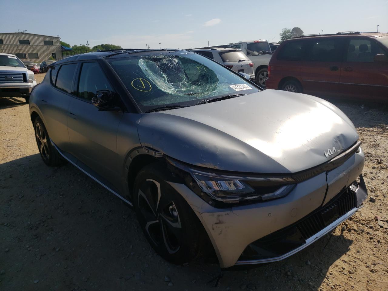 KIA EV6 2022 with VIN KNDC3DLC1N5041989 - Photo from auction