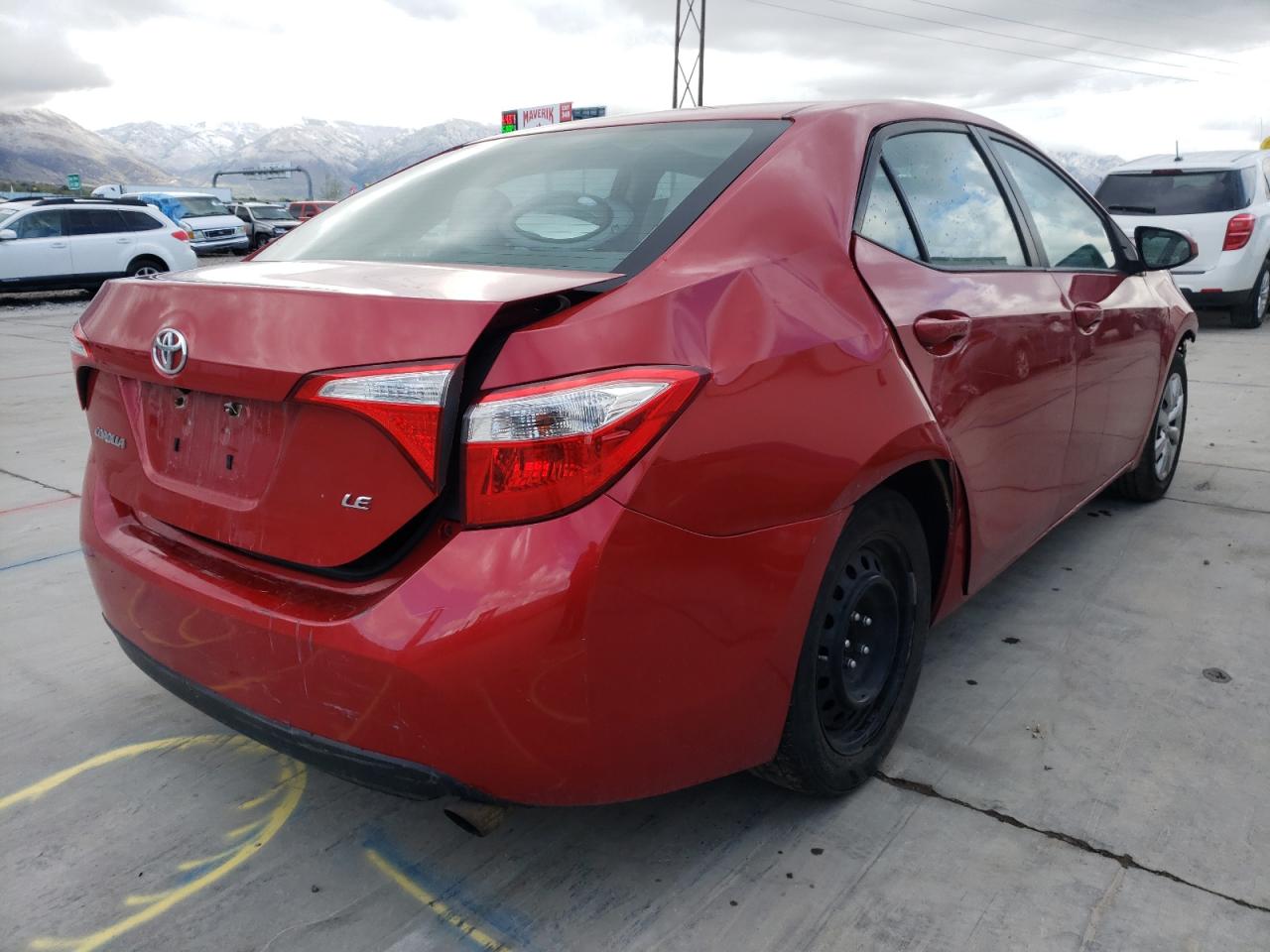 Photo 4 from auction – 2014 TOYOTA COROLLA L with VIN 5YFBURHE5EP075310