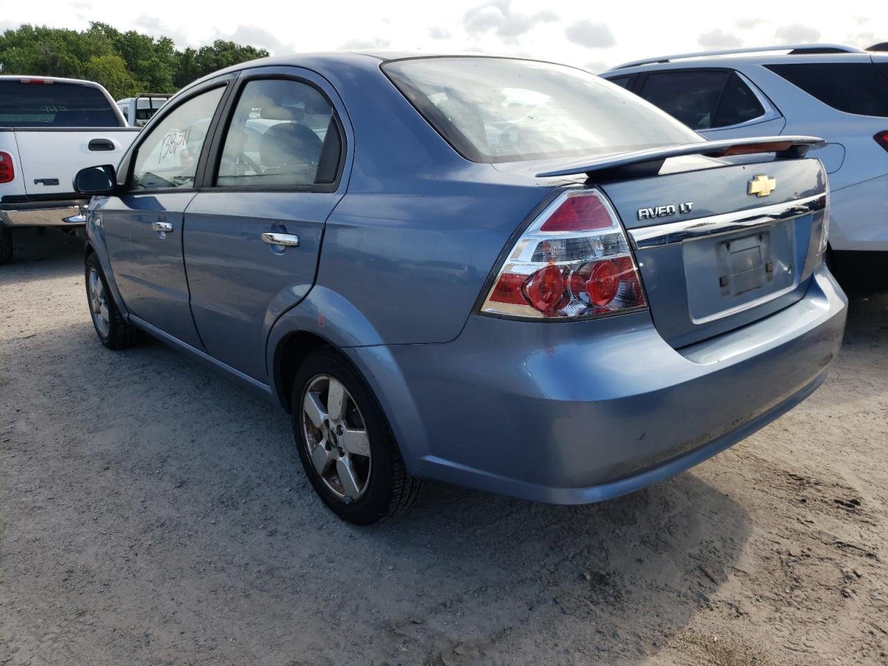 Photo 3 from auction – 2008 CHEVROLET AVEO LT with VIN KL1TG56688B031313