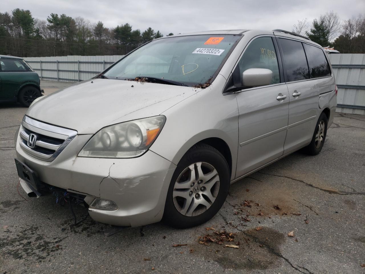 Photo 2 from auction – 2007 HONDA ODYSSEY EX with VIN 5FNRL38707B427790