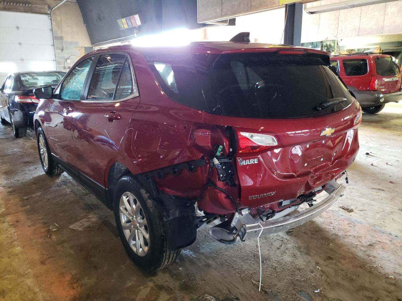 Photo 3 from auction – 2021 CHEVROLET EQUINOX LT with VIN 2GNAXKEV6M6158900