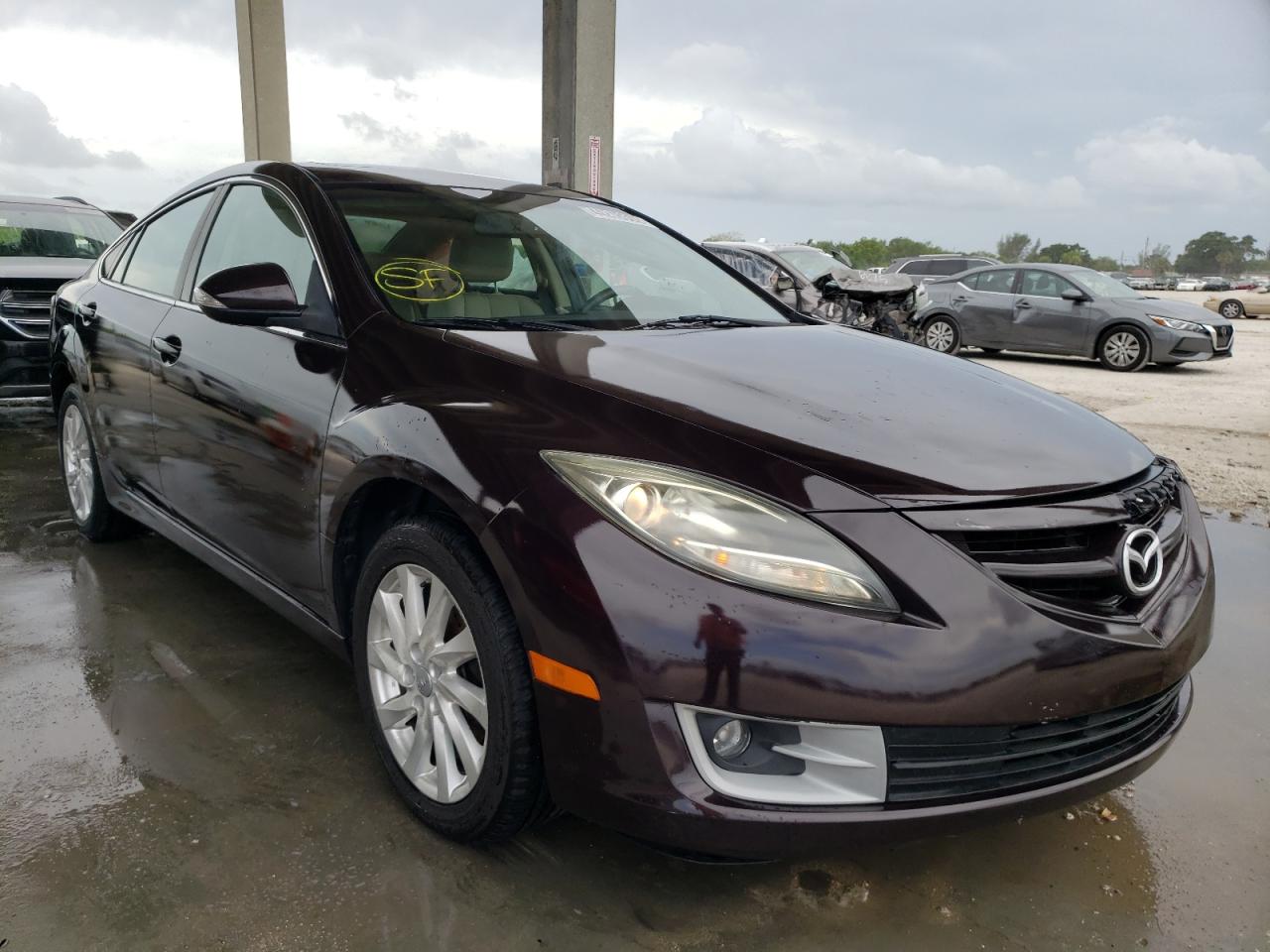 MAZDA 6 I 2011 with VIN 1YVHZ8CH8B5M02387 - Photo from auction