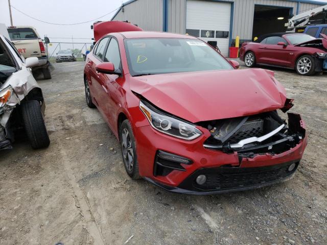 KIA FORTE FE 2021 with VIN 3KPF24AD9ME373287 - Photo from auction