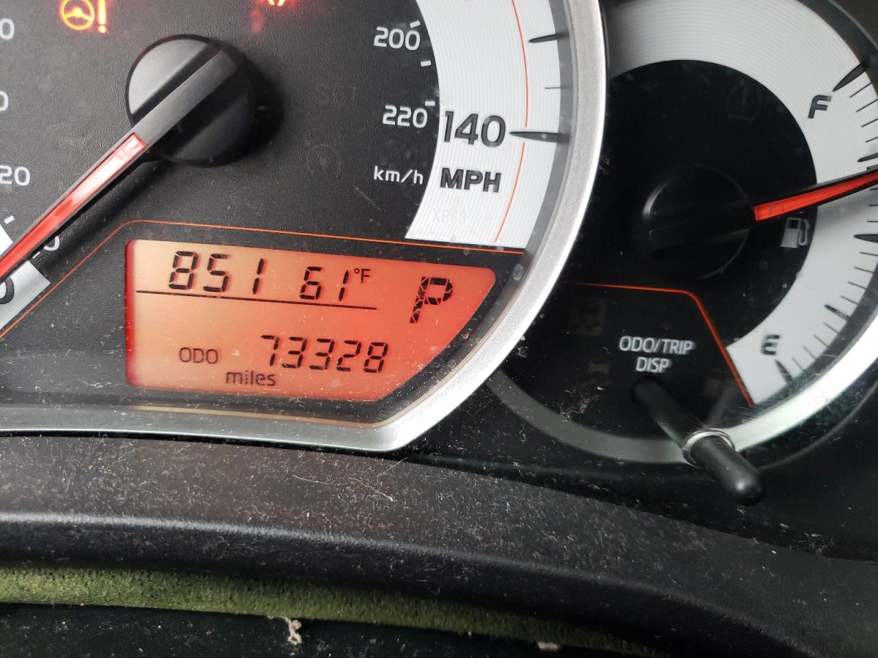 Photo 8 from auction – 2012 TOYOTA YARIS with VIN JTDKTUD39CD538219