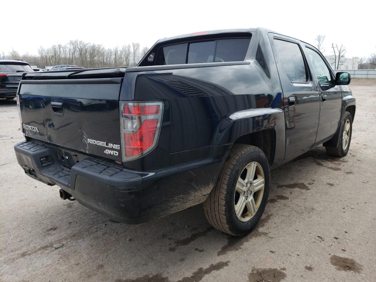 Photo 4 from auction – 2012 HONDA RIDGELINE with VIN 5FPYK1F55CB457891