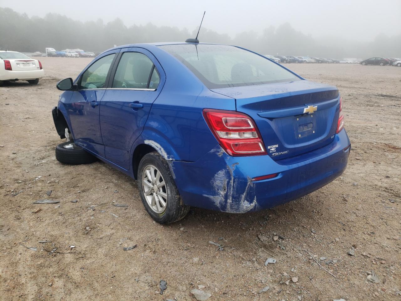 Photo 3 from auction – 2017 CHEVROLET SONIC LT with VIN 1G1JD5SH9H4115671
