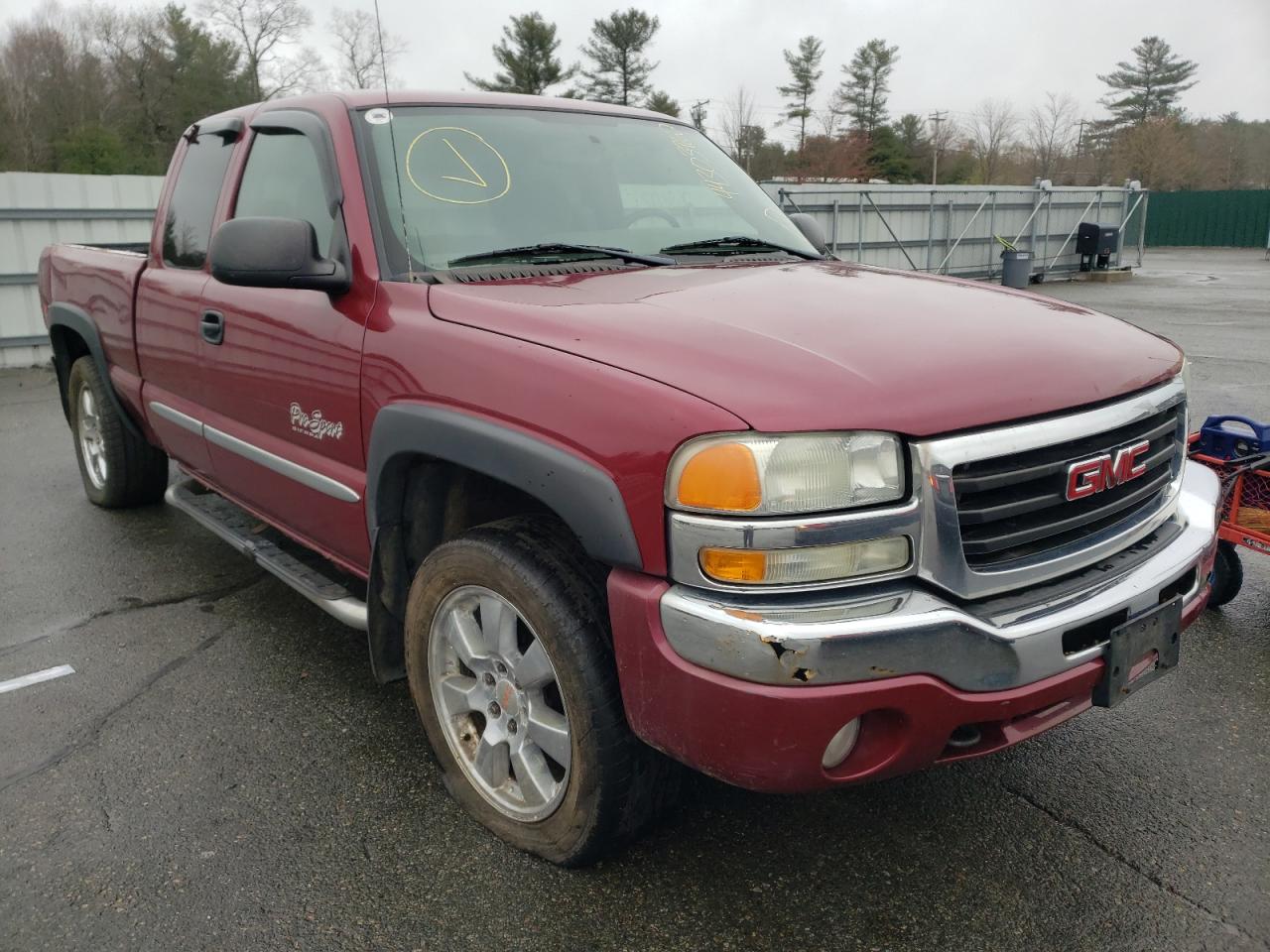 GMC NEW SIERRA 2004 with VIN 2GTEK19T041360513 - Photo from auction