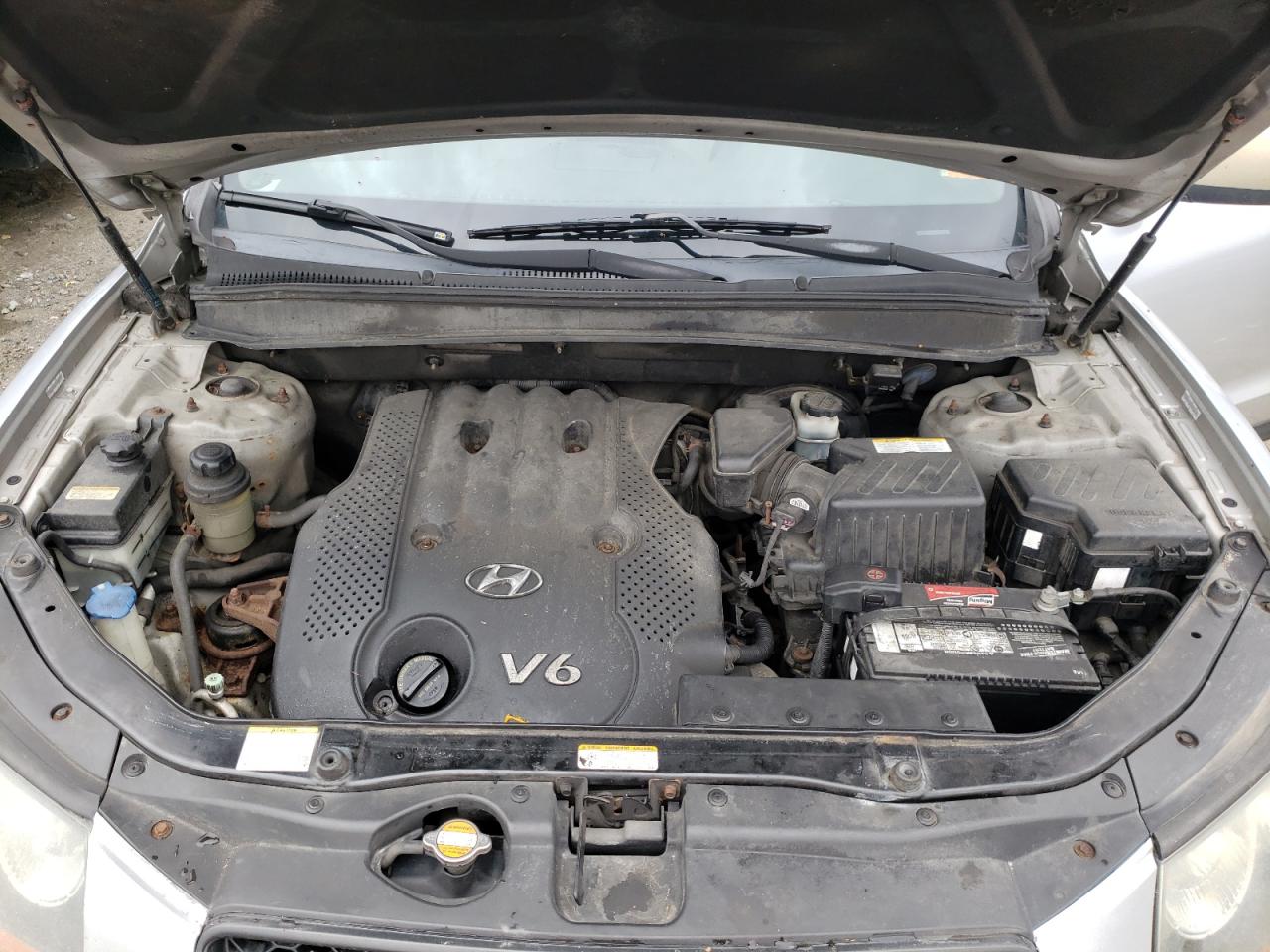 Photo 7 from auction – 2008 HYUNDAI SANTA FE G with VIN 5NMSG13D58H142994