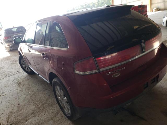 Photo 3 from auction – 2007 LINCOLN MKX with VIN 2LMDU68C87BJ07815