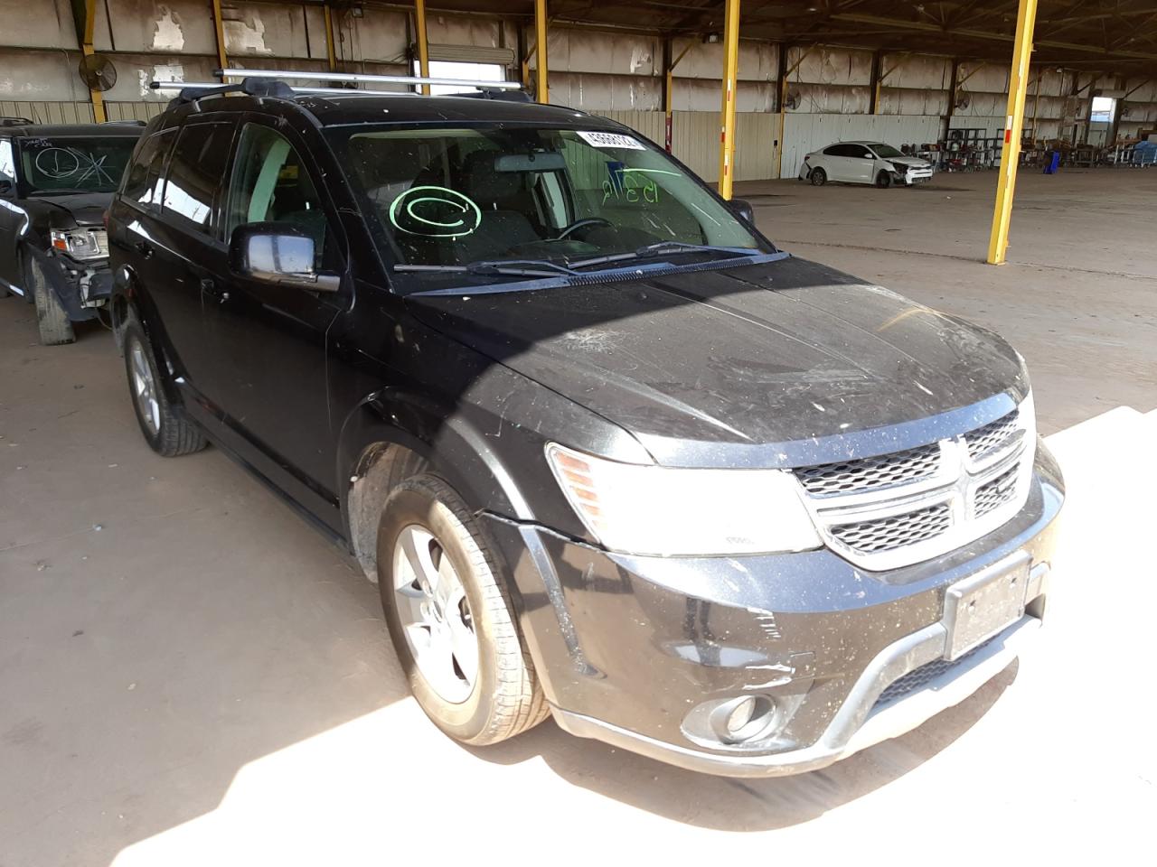 DODGE JOURNEY SX 2012 مع رقم تعريف المركبة 3C4PDCBG1CT330073 - صورة من المزاد