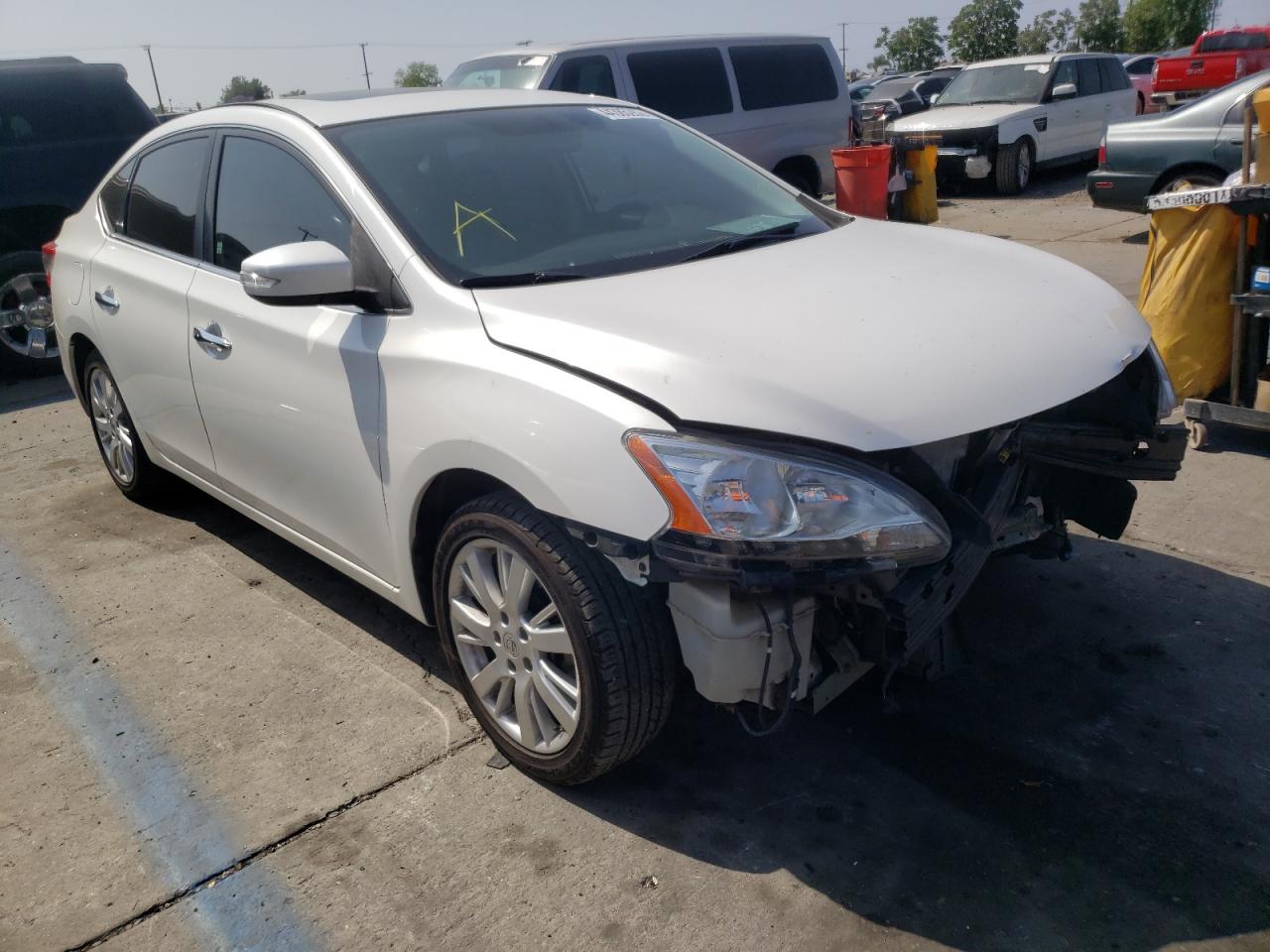 Photo 1 from auction – 2013 NISSAN SENTRA with VIN 3N1AB7AP2DL716266
