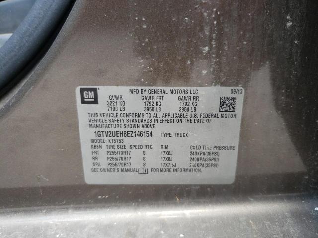Photo 10 from auction – 2014 GMC SIERRA K15 with VIN 1GTV2UEH8EZ146154